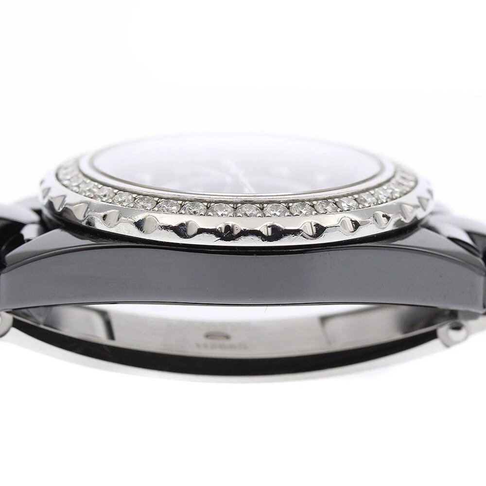 CHANEL J12 H2571 Diamond bezel 8P black Dial Quartz Ladies Watch_887904 - Picture 2 of 6